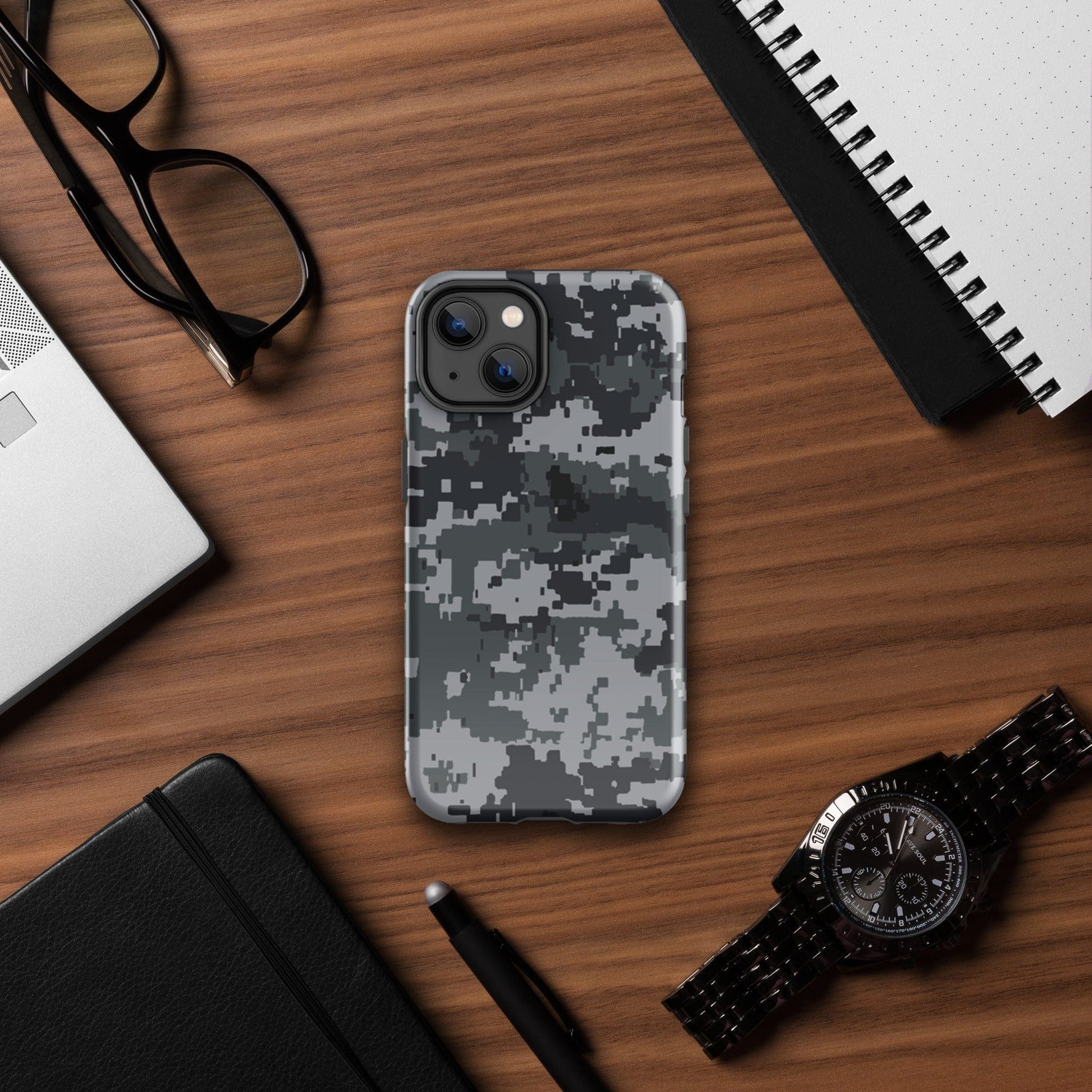 Digital Camo Military Army camouflage Tough Case for iPhone® iPhone 14