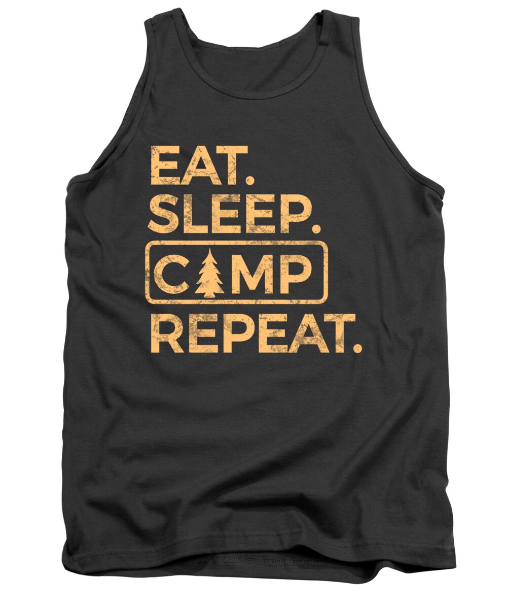 Eat Sleep Camp Repeat - Tank Top