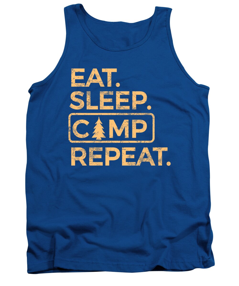 Eat Sleep Camp Repeat - Tank Top