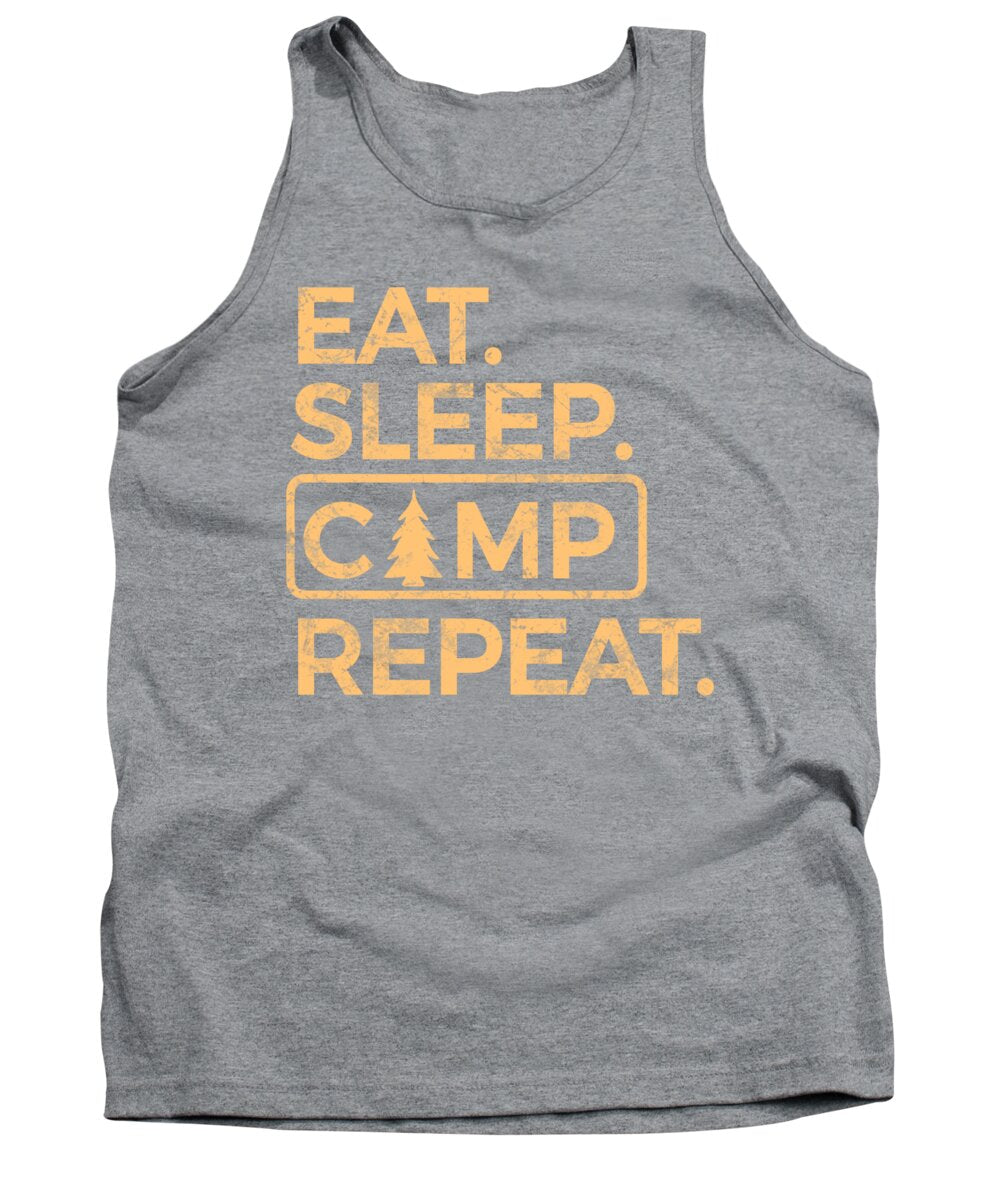 Eat Sleep Camp Repeat - Tank Top