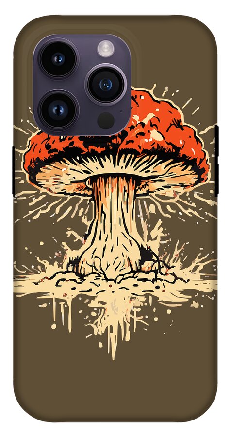 Explosive Mushroom - Phone Case