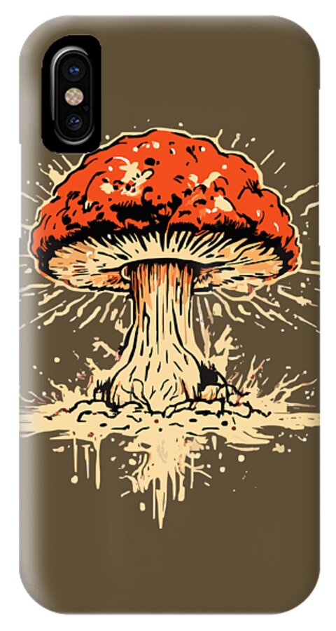 Explosive Mushroom - Phone Case