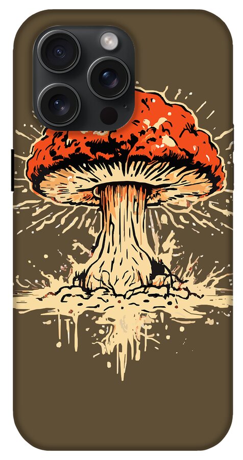 Explosive Mushroom - Phone Case