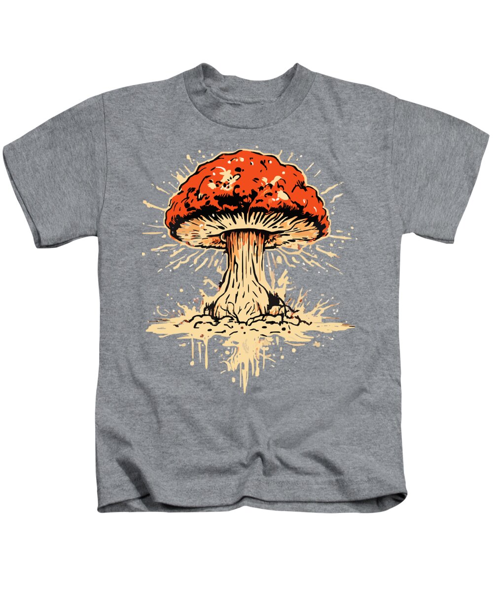 Explosive Mushroom - Kids T-Shirt