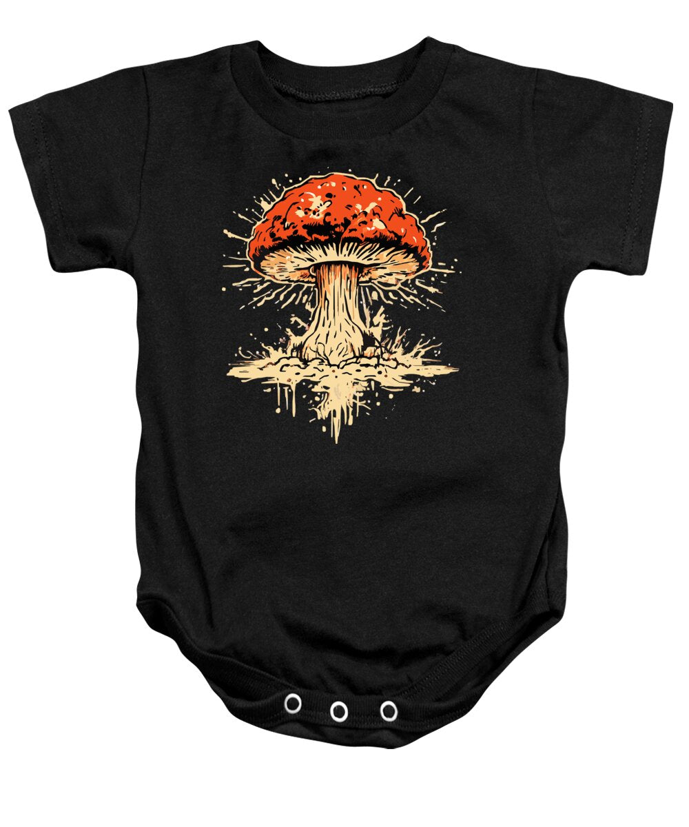 Explosive Mushroom - Baby Onesie