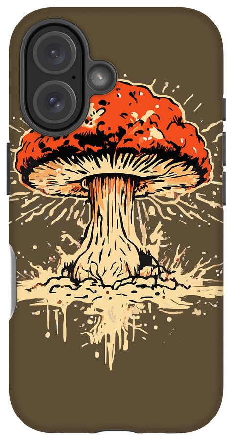 Explosive Mushroom - Phone Case