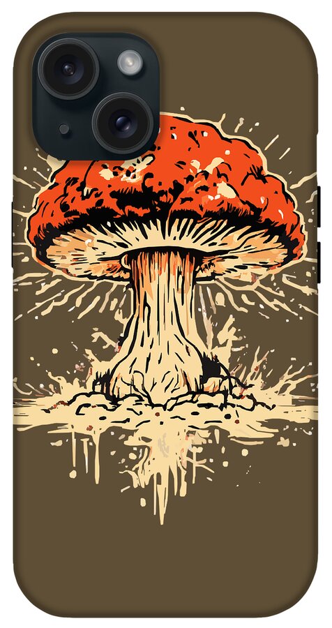 Explosive Mushroom - Phone Case