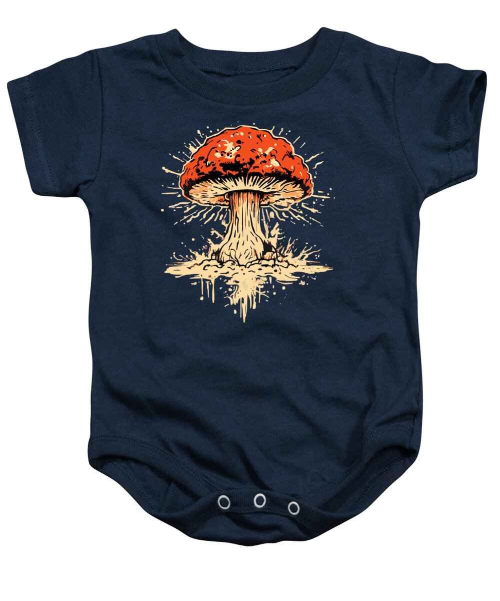 Explosive Mushroom - Baby Onesie