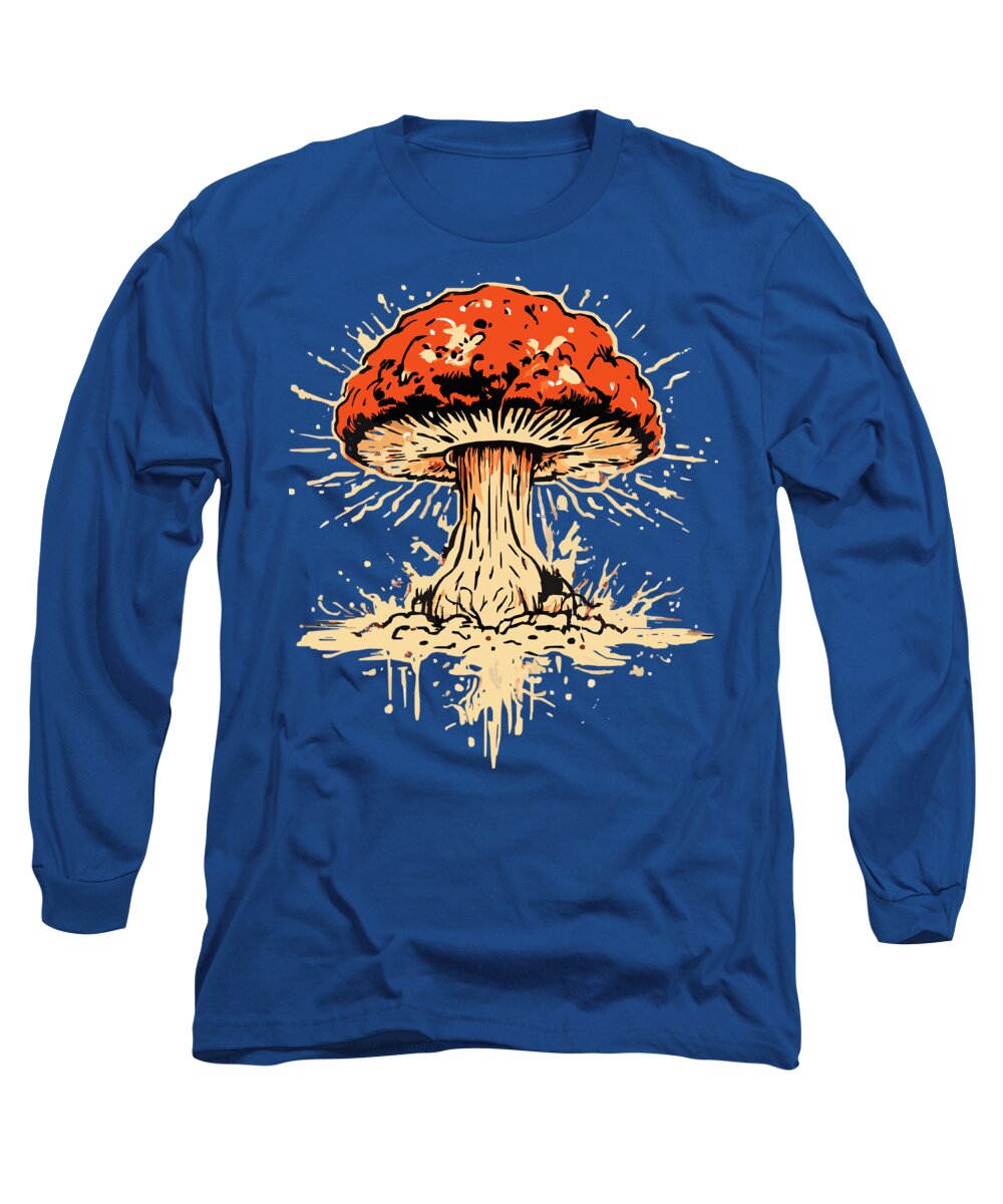 Explosive Mushroom - Long Sleeve T-Shirt