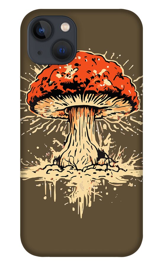 Explosive Mushroom - Phone Case