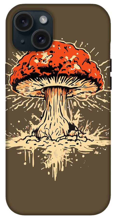 Explosive Mushroom - Phone Case