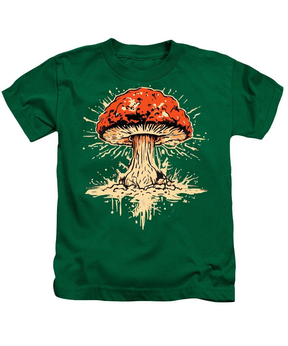 Explosive Mushroom - Kids T-Shirt