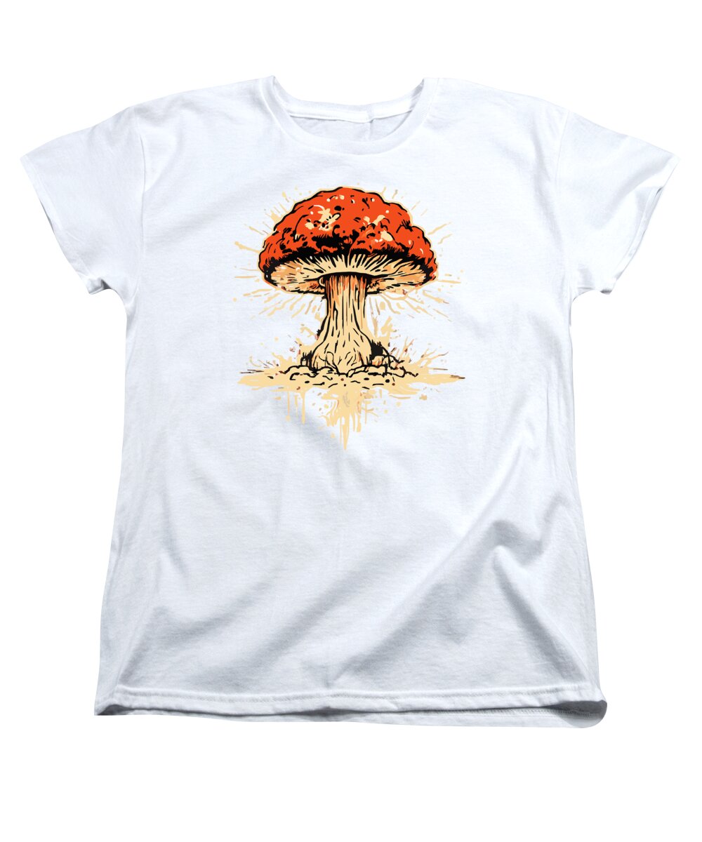Explosive Mushroom - Women's T-Shirt (Standard Fit)