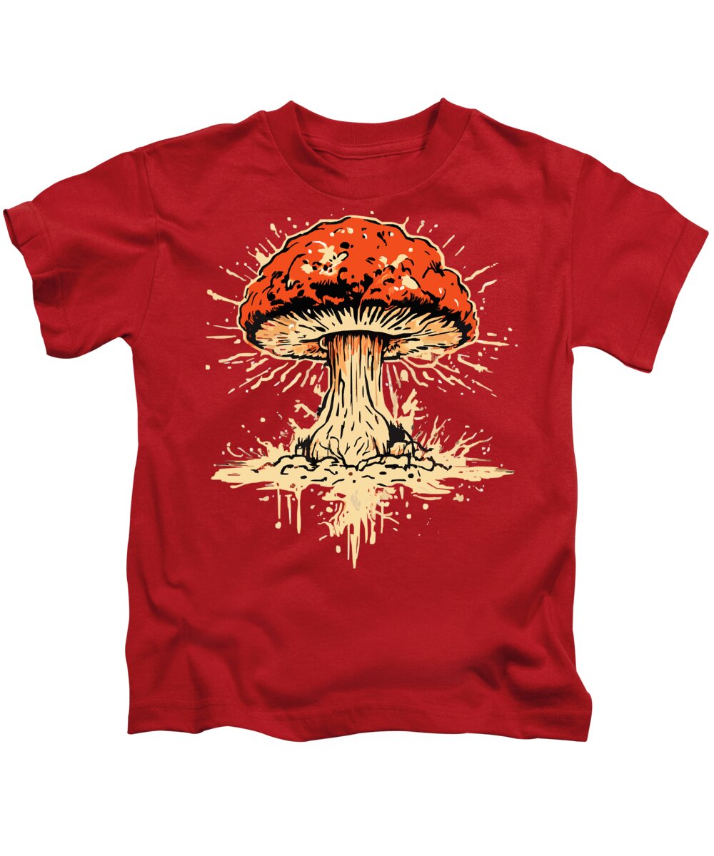 Explosive Mushroom - Kids T-Shirt