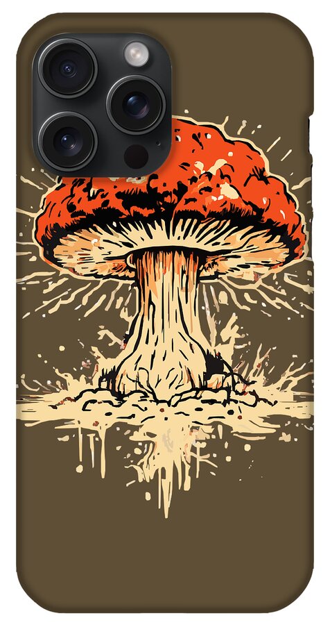 Explosive Mushroom - Phone Case