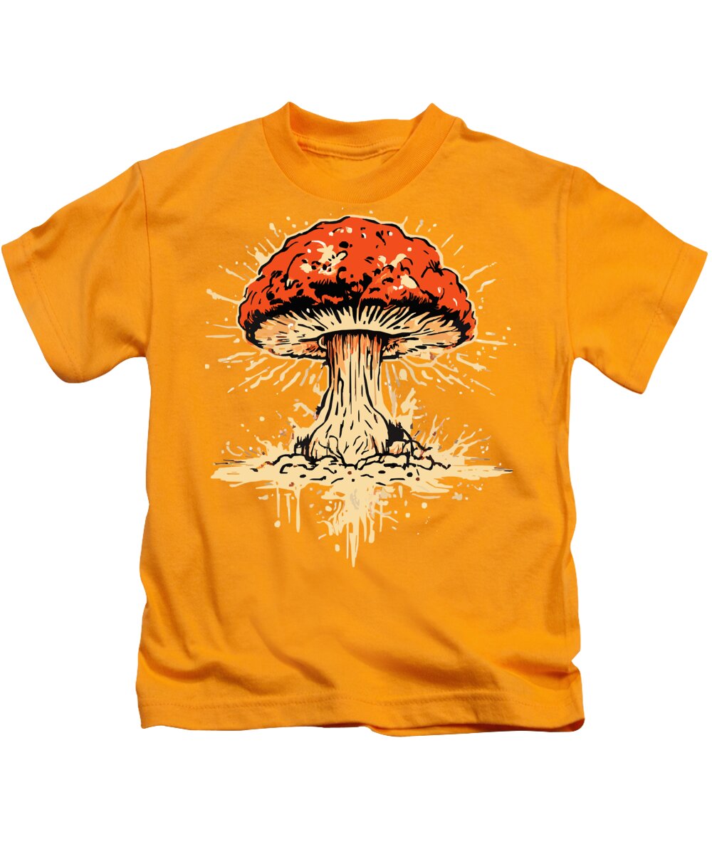Explosive Mushroom - Kids T-Shirt