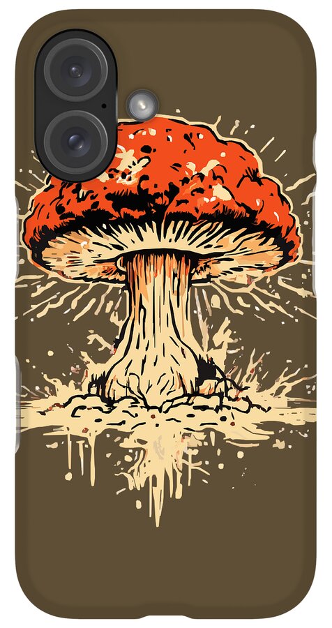 Explosive Mushroom - Phone Case