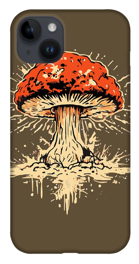 Explosive Mushroom - Phone Case