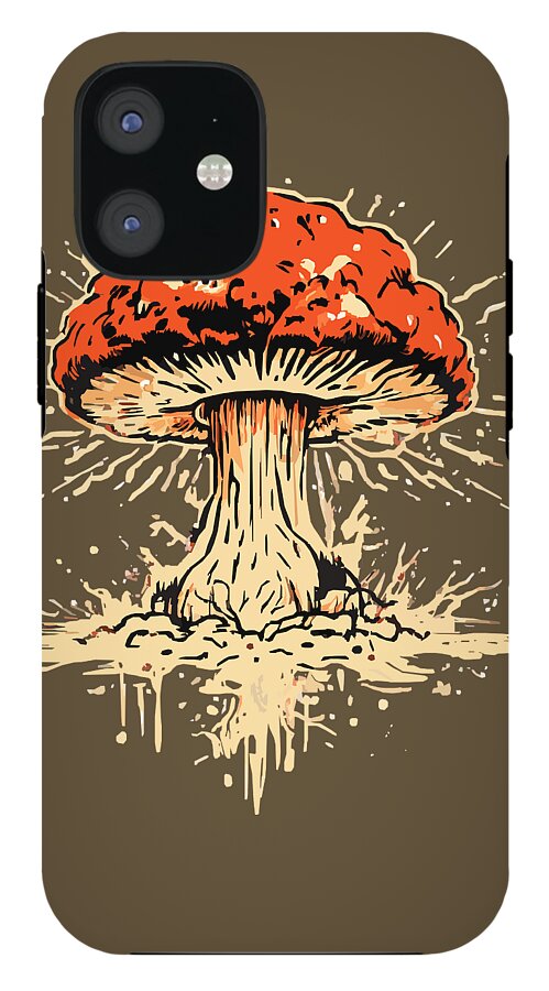 Explosive Mushroom - Phone Case
