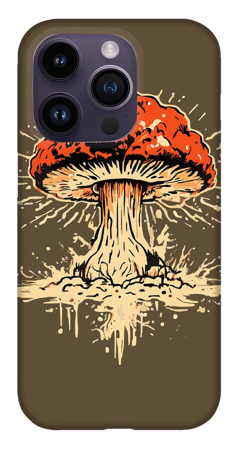 Explosive Mushroom - Phone Case