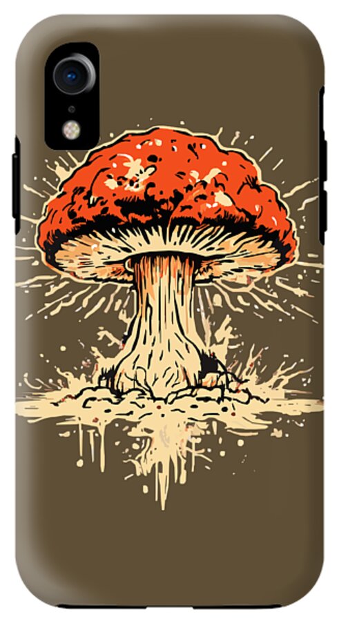 Explosive Mushroom - Phone Case
