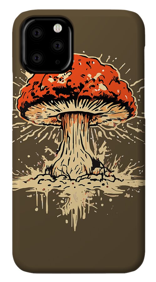 Explosive Mushroom - Phone Case