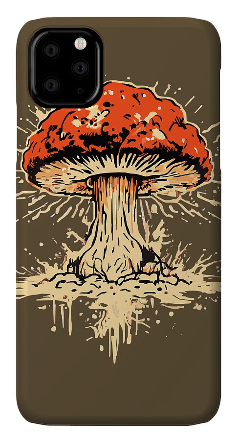 Explosive Mushroom - Phone Case