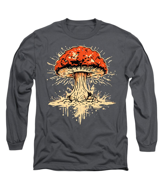 Explosive Mushroom - Long Sleeve T-Shirt
