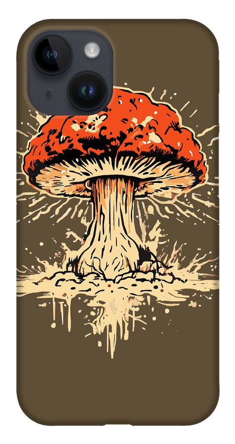 Explosive Mushroom - Phone Case