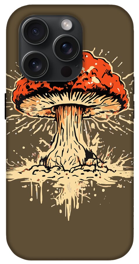 Explosive Mushroom - Phone Case