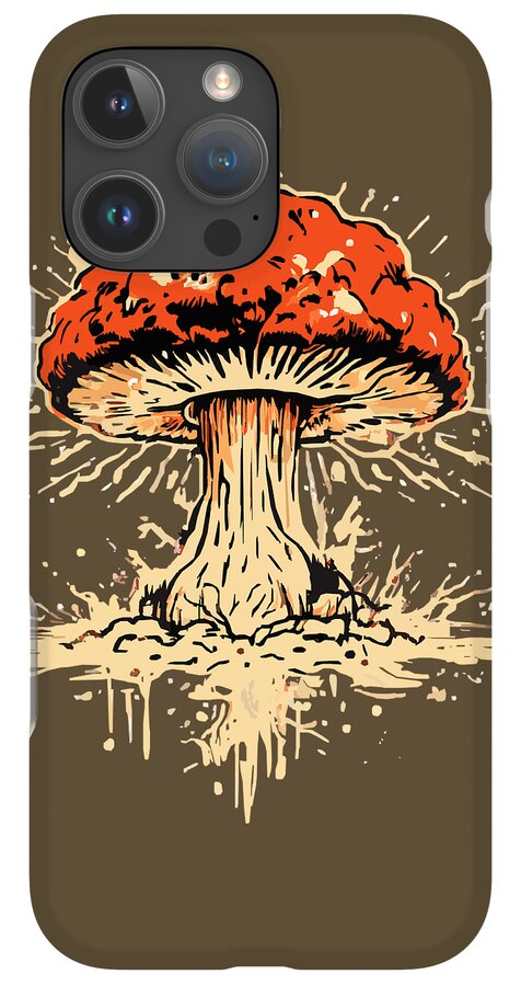 Explosive Mushroom - Phone Case