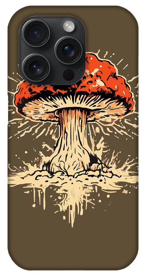 Explosive Mushroom - Phone Case