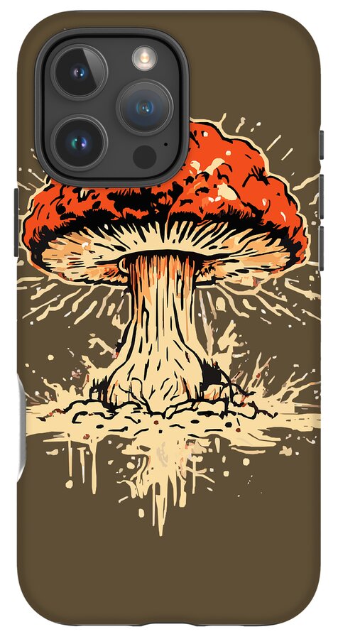 Explosive Mushroom - Phone Case