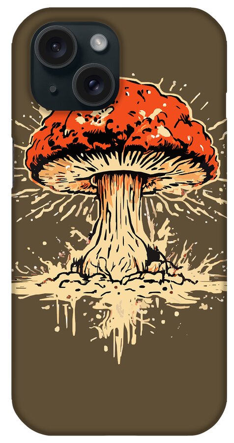 Explosive Mushroom - Phone Case