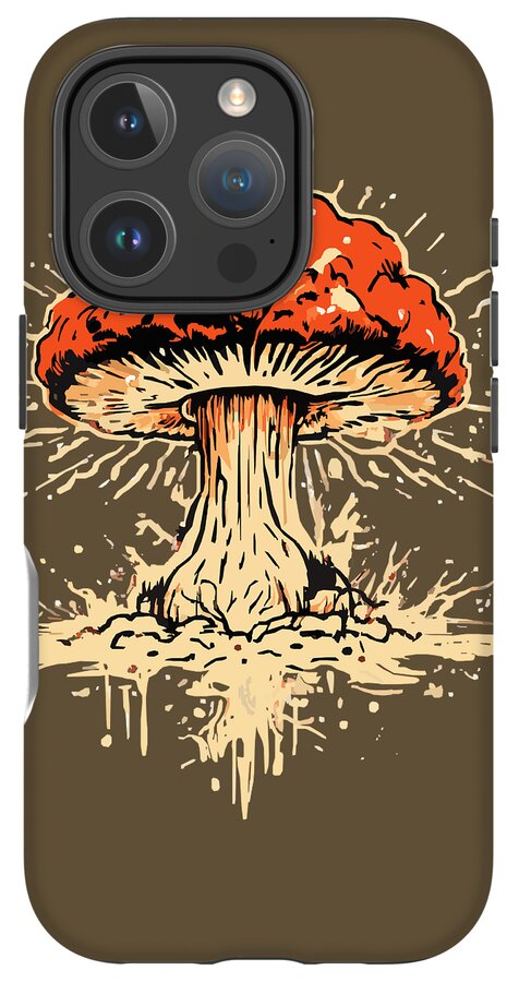 Explosive Mushroom - Phone Case