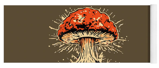 Explosive Mushroom - Yoga Mat
