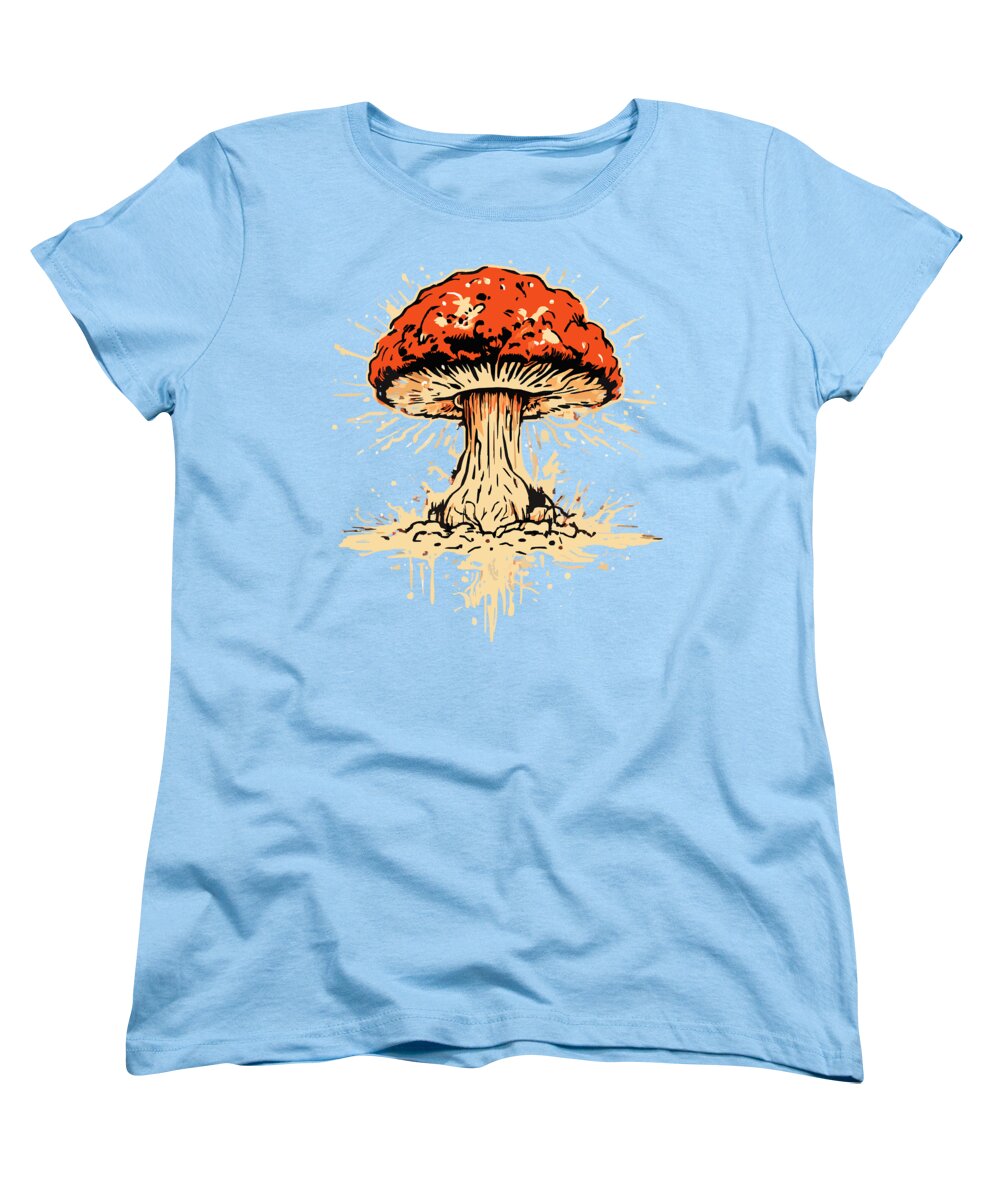 Explosive Mushroom - Women's T-Shirt (Standard Fit)
