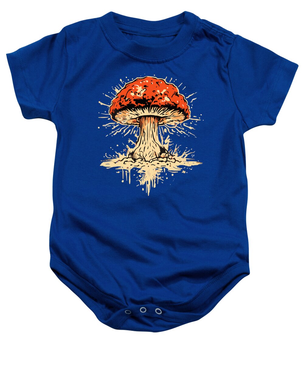 Explosive Mushroom - Baby Onesie