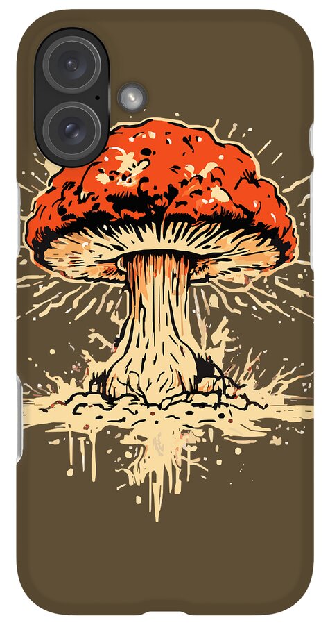 Explosive Mushroom - Phone Case