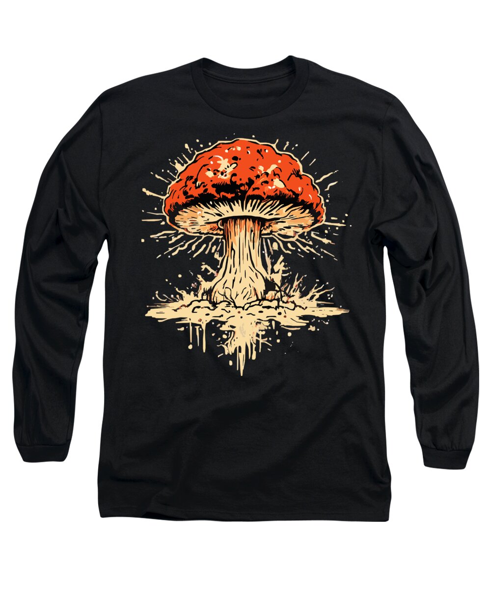 Explosive Mushroom - Long Sleeve T-Shirt