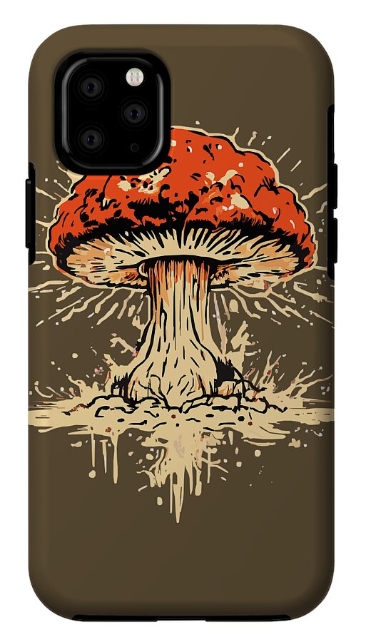 Explosive Mushroom - Phone Case
