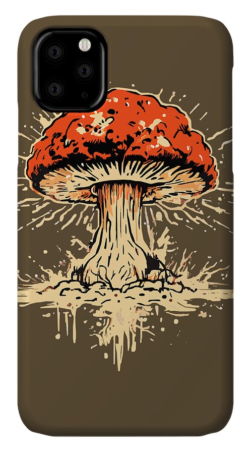 Explosive Mushroom - Phone Case