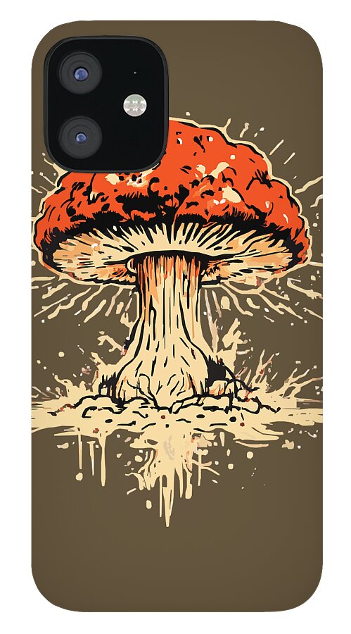 Explosive Mushroom - Phone Case