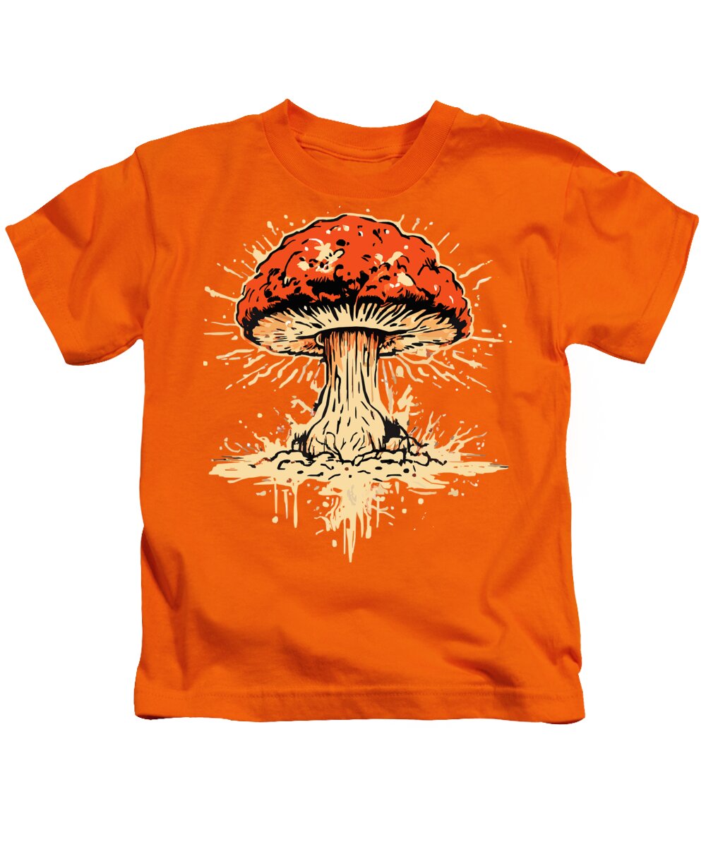 Explosive Mushroom - Kids T-Shirt