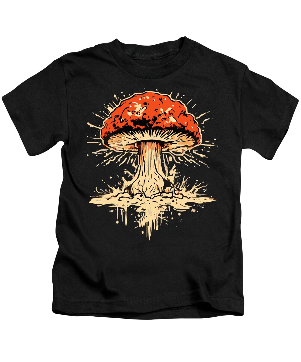 Explosive Mushroom - Kids T-Shirt