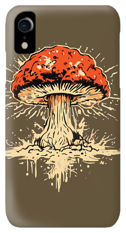 Explosive Mushroom - Phone Case