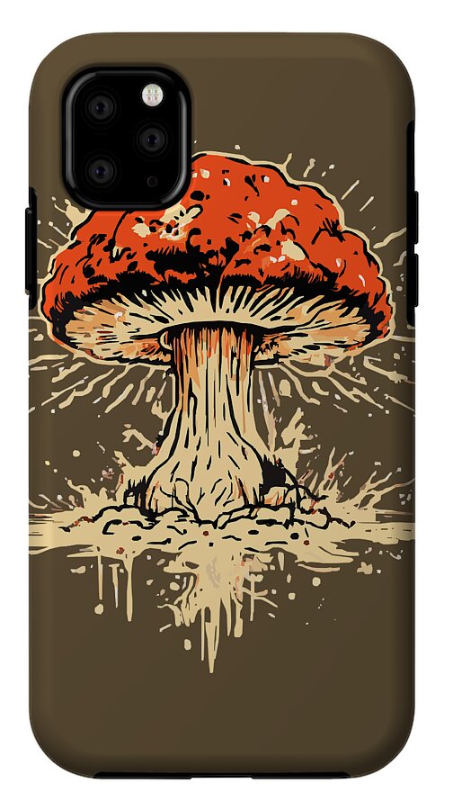 Explosive Mushroom - Phone Case