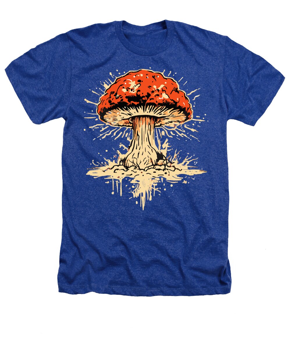 Explosive Mushroom - Heathers T-Shirt