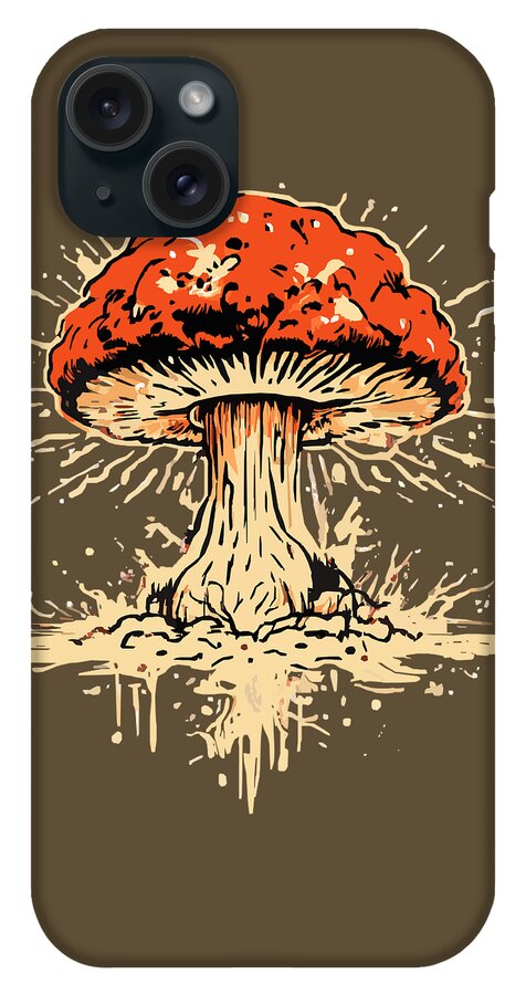 Explosive Mushroom - Phone Case