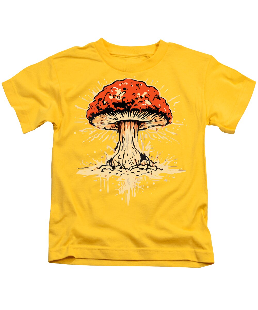 Explosive Mushroom - Kids T-Shirt